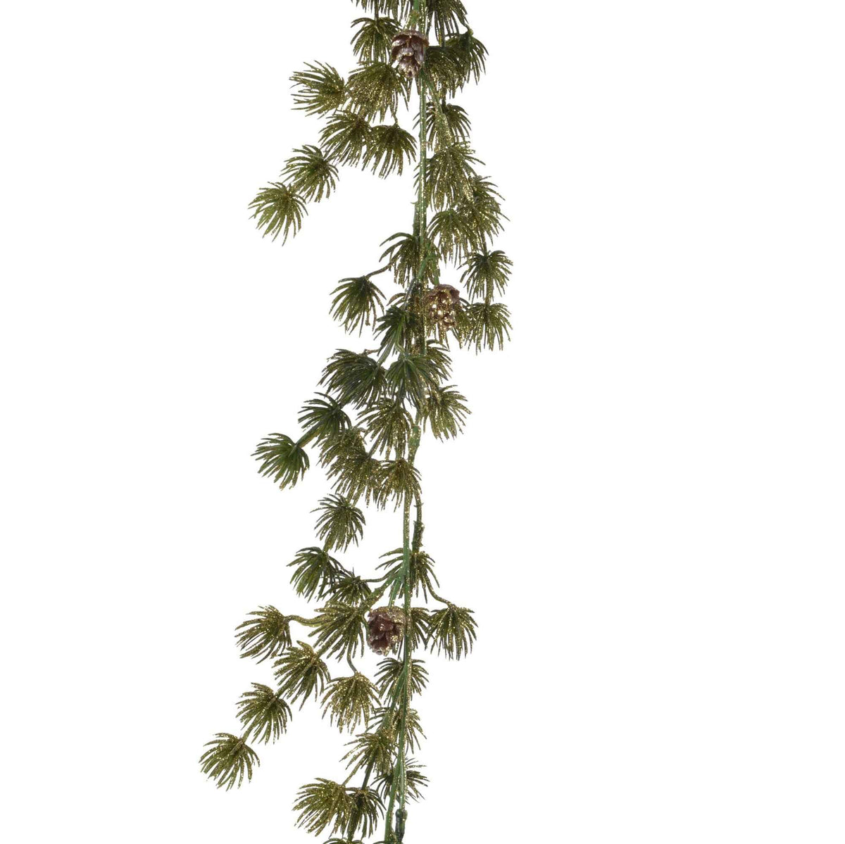 Pine and Pinecone Garland with Glitter 180cm | Annie Mo's