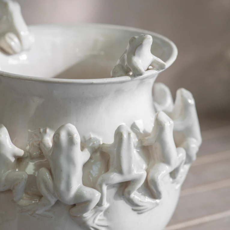 Portloe Frog Vase 25cm B | Annie Mo's