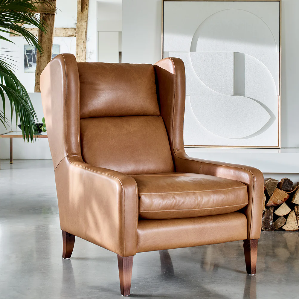 Portrait Armchair | Leathers | Annie Mo's