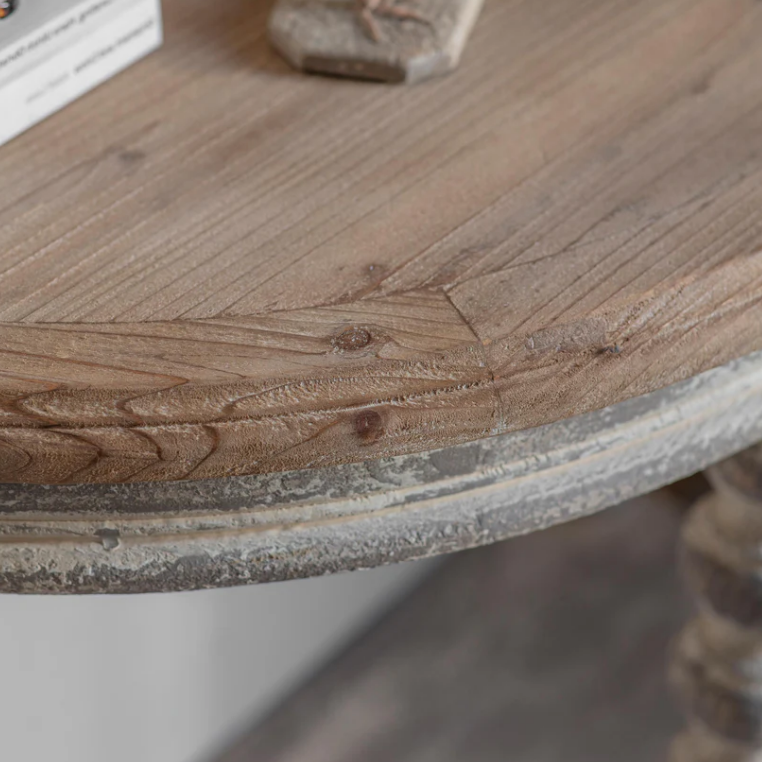 Portree Turned-Leg Console Table 80cm C | Annie Mo's