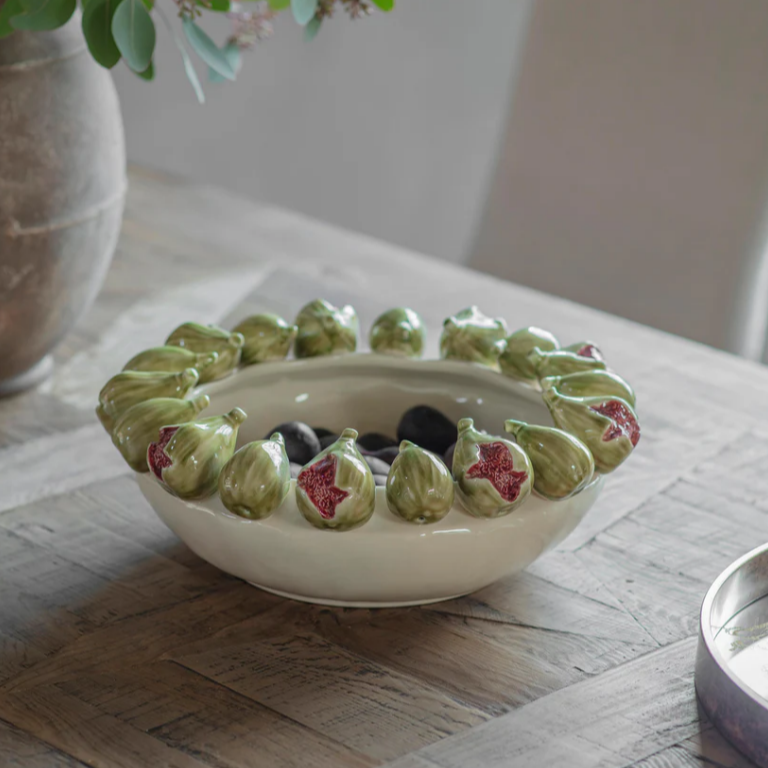 Portloe Fig Fruit Bowl 35cm | Annie Mo's