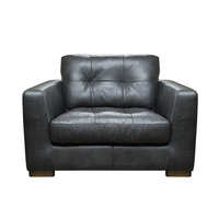 Quentin Snuggler Sofa | Leathers | Annie Mo's