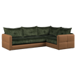 Quinn Three Corner One Sofa Group - Closed | Leather Fabric Mix
