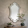 Wilton Grey Ornate Mirror 145cm