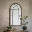 Wilton Charcoal Curved Window Mirror 145cm