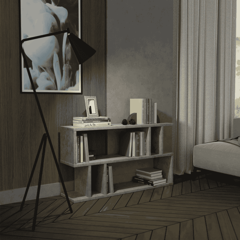 Regal Low Shelving Unit 120cm 7 | Annie Mo's