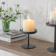 Small Cylindrical Glass Hurricane 32cm | Annie Mo's