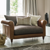 Ralphie Snuggler Sofa | Leather and Fabric Mix | Annie Mo's