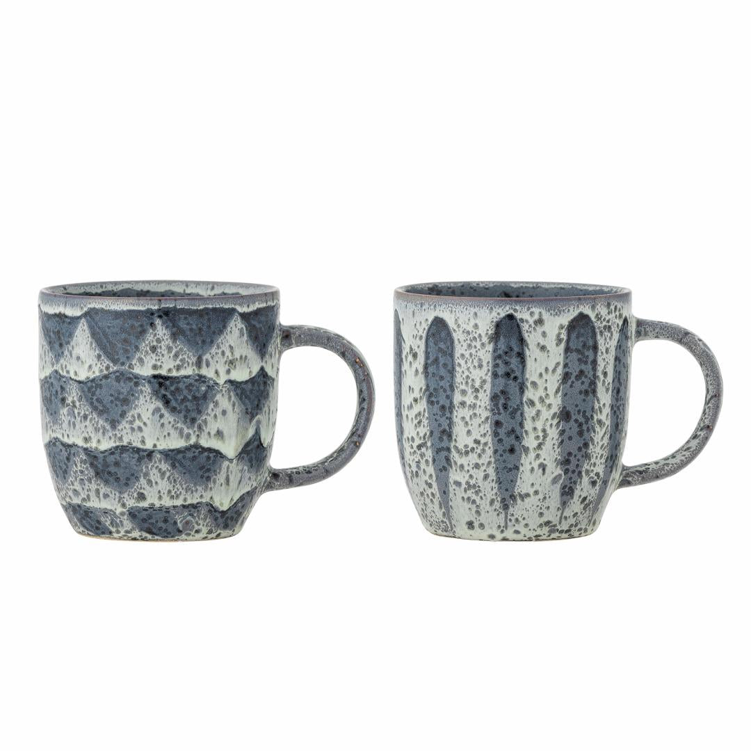 Ramie Mug, Grey, Stoneware - Style Choice