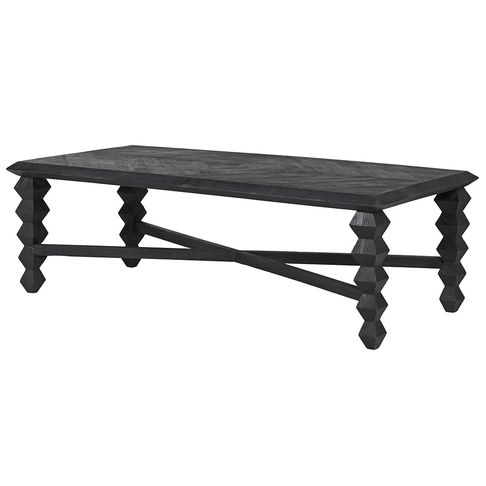 Ranya Mango Wood Coffee Table 140cm | Annie Mo's