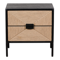 Raphia Bedside Cabinet | Annie Mo's