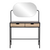 Raphia Dressing Table with Mirror | Annie Mo's
