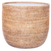 Rattan Round Large Lamp Table with Glass Top 55cm | Annie Mo's