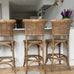 Rattan Back Bar Chair 107cm B