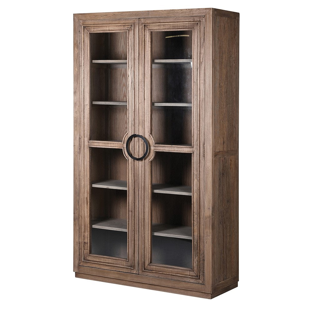 Reclaimed Oak York Two Door Cabinet 190cm-B