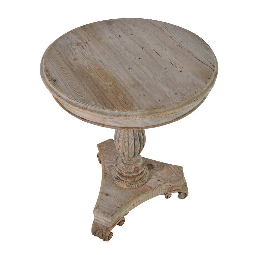 Reclaimed Round Wine Table 74cm High | Annie Mo's-B