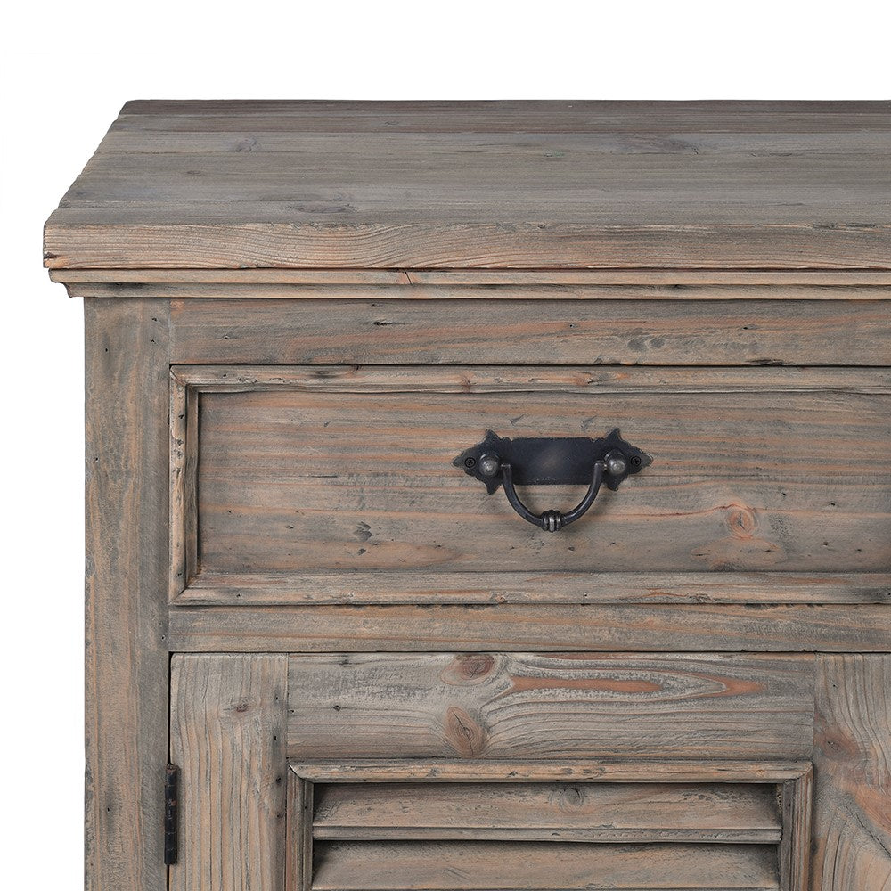 Colonial Reclaimed Louvred Sideboard D