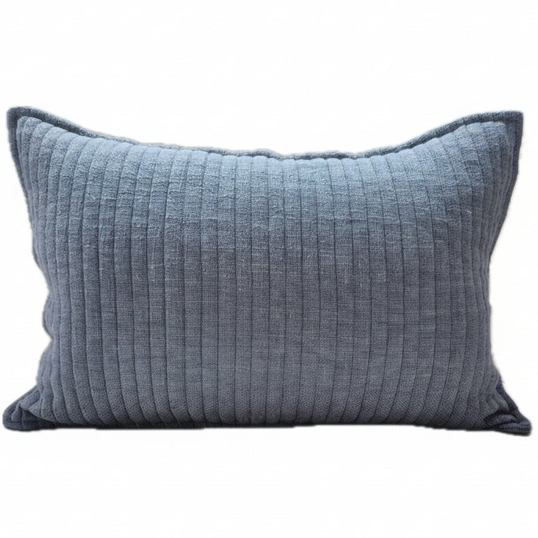 Large Ikara Blue Cushion 50 x 50cm | Annie Mo's