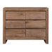 Recycled Oak Six Drawer Chest | Annie Mo's