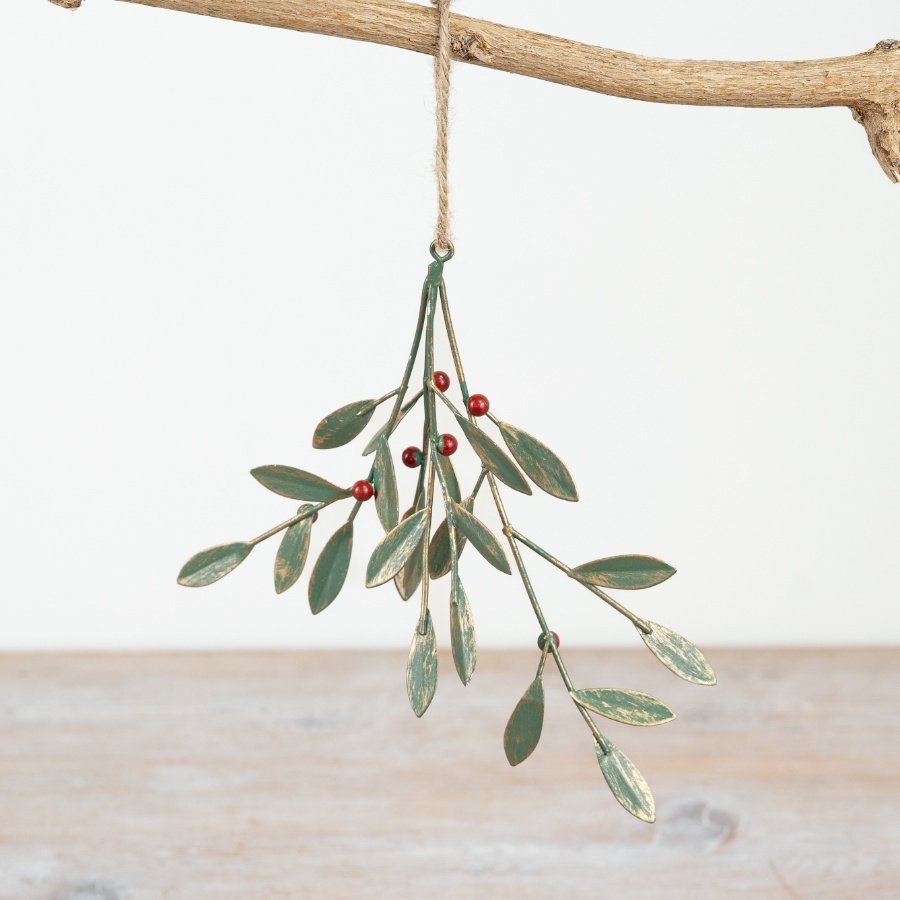 Red Berry Metal Hanger 15cm | Annie Mo's