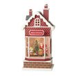 Red Led Light Up House Ornament 26cm | Annie Mo's