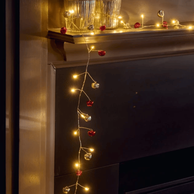 Red and Golden Sleigh Bells-D