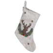 Reindeer Christmas Stocking 45cm | Annie Mo's