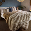 Reindeer Faux Fur Throw - Size Choice | Annie Mo's