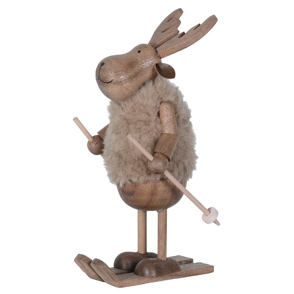 Reindeer Hitting The Slope 22cm-B