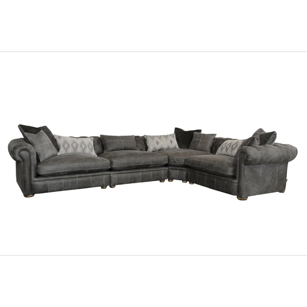 Retreat Four Piece Corner Group | Leathers