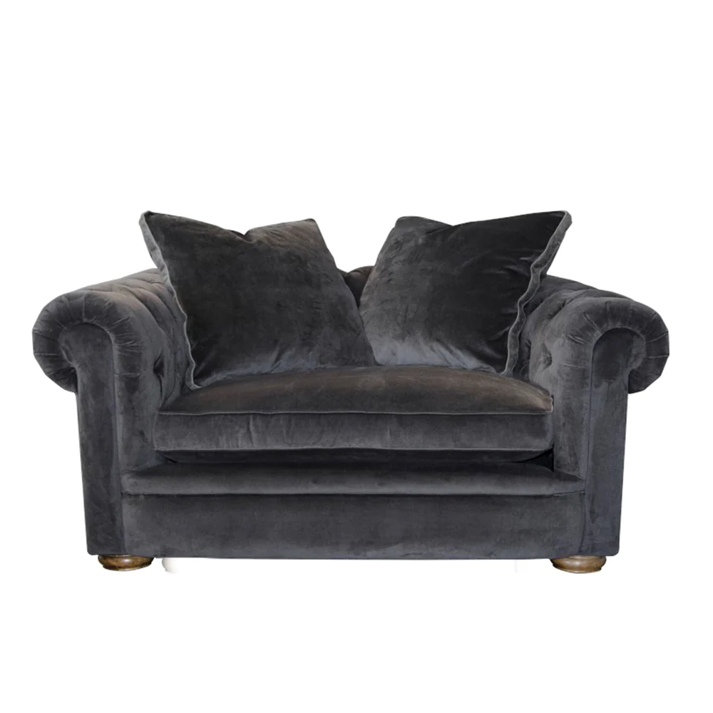 Retreat Snuggler Sofa | Fabrics | Annie Mo's