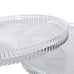 Ribbed Candle Plates - Size ChoiceB