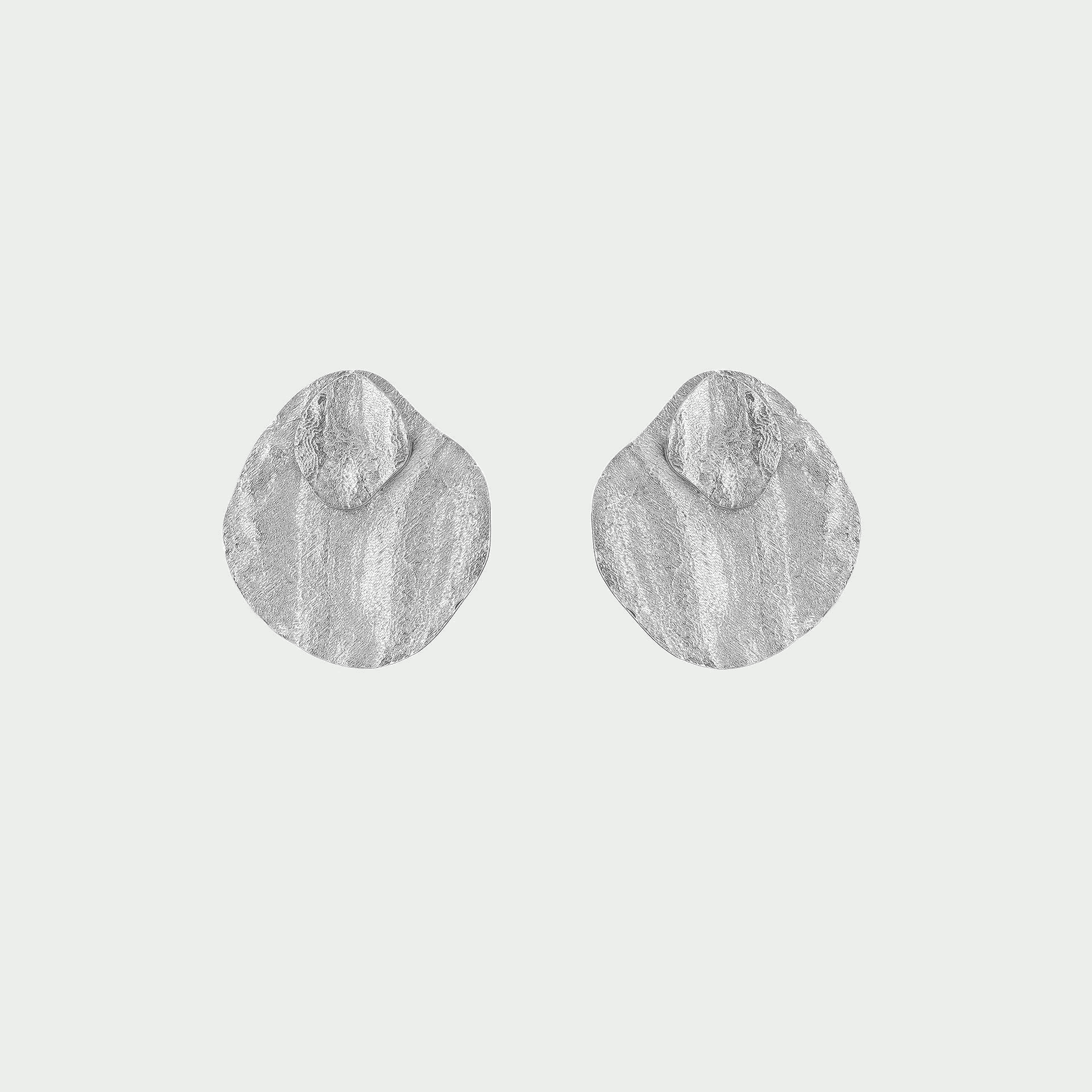 Riva Earrings - Silver-D