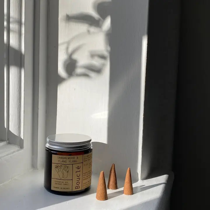 Rose & Bergamot Incense Cones