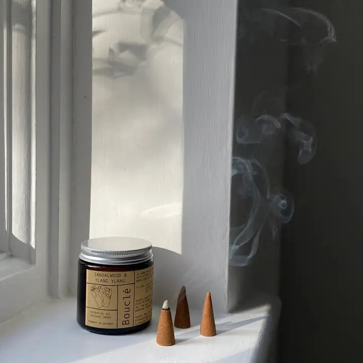 Rose & Bergamot Incense Cones | Annie Mo's