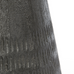 Round Carved Black Wood Side Table 50cm
