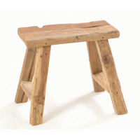 Rustic Country Stool 45cm High | Annie Mo's