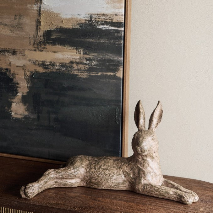Rustic Lying Hare 48cm | Annie Mo's 