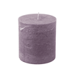 Rustic Pillar Candles in Amethyst-D
