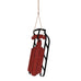 Rustic Red Sledge 42cm