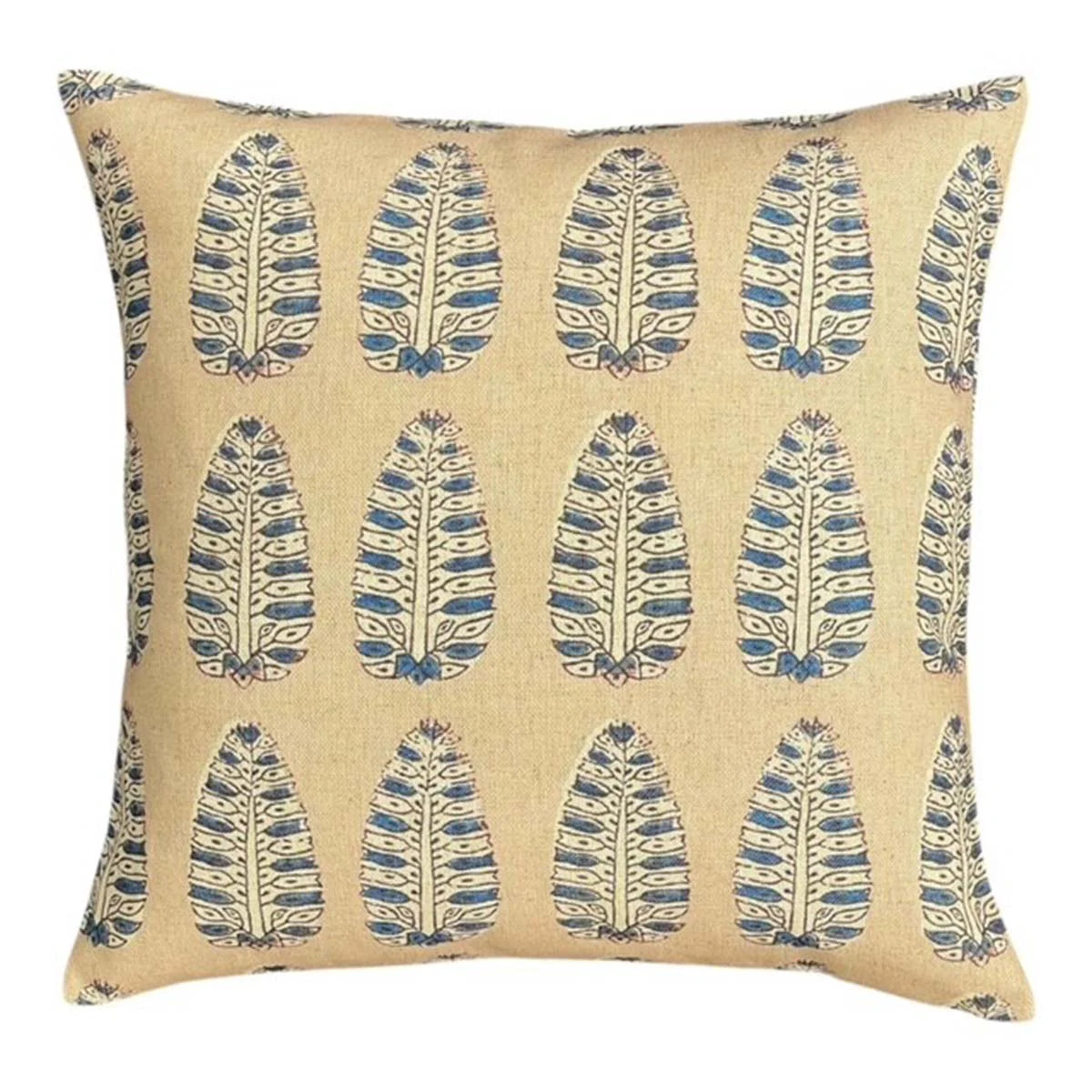 Rustic Ridge Navy and Biscuit Cushion 50x50cm | Annie Mo's
