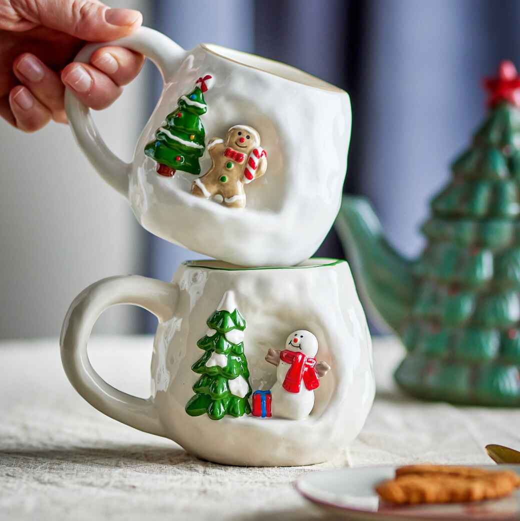 Ryne Mug, White, Stoneware - Style Choice