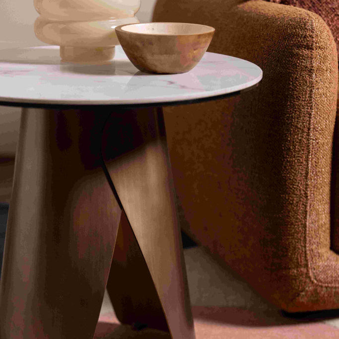 Sloane Lamp Table 55cm D | Annie Mo's
