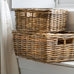 Set of Two Oblong Kubu Baskets 49.5cm | Annie Mo's