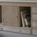 White Loumarin Distressed Secretary Desk 122cm