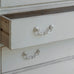 White Loumarin Distressed Secretary Desk 122cm