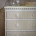 Loumarin Large Ribbed Chest of  Four Drawers 90cm Wide