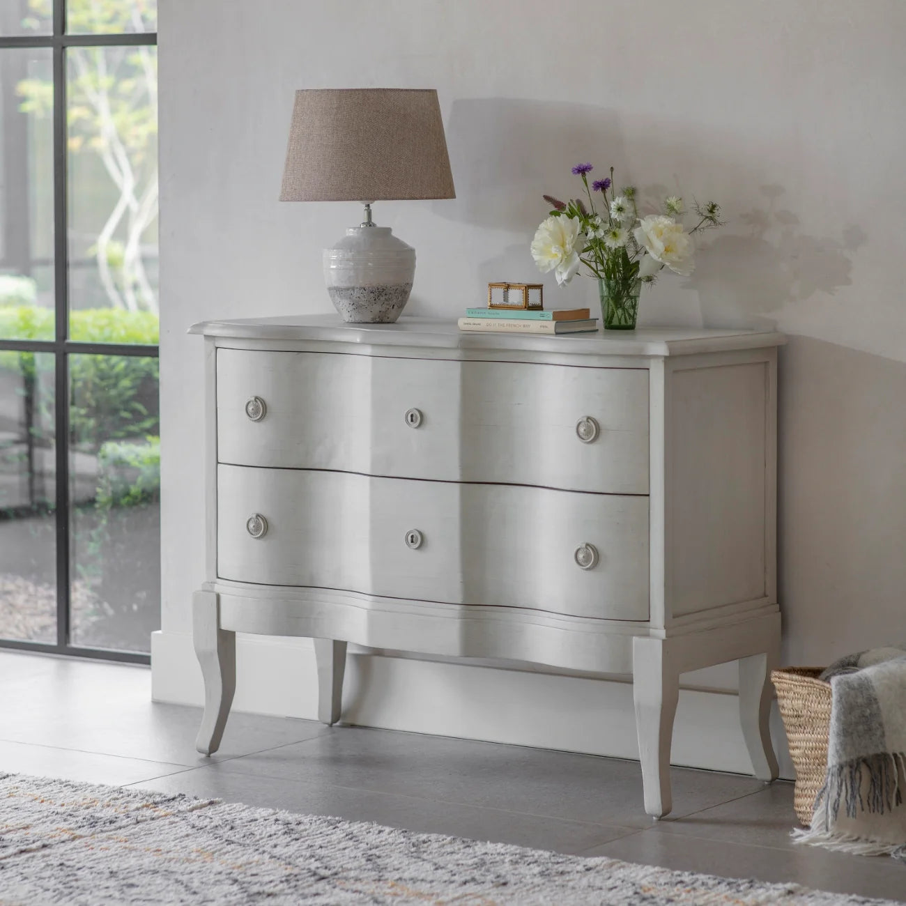 Loumarin Large Chest of Two Drawers 110cm