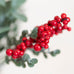 Red Berry and Eucalyptus Bunch 36cm