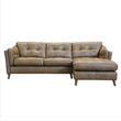  Saddler Chaise Sofa LHF | Leathers | Annie Mo's